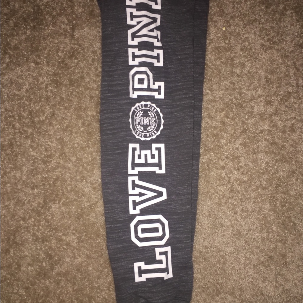 LOVE PINK Gray Joggers